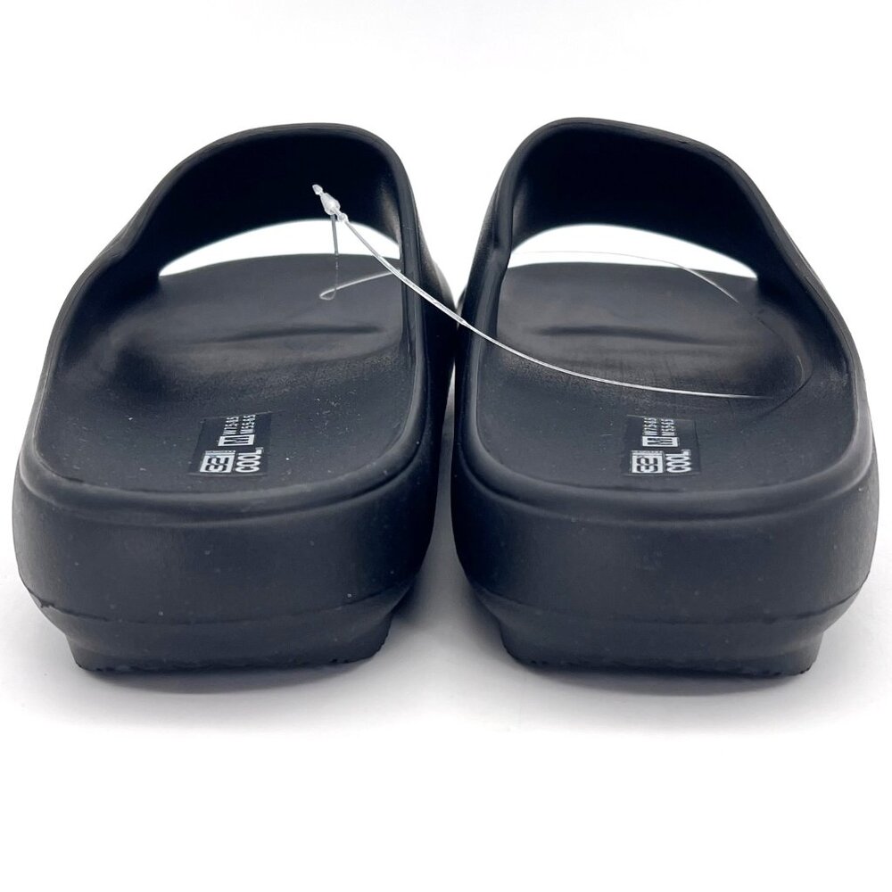 32 Degrees Cool Unisex Black Cushion Slides Womens 7.5-8.5 Mens 5.5-6.5 Size M - Picture 7 of 11